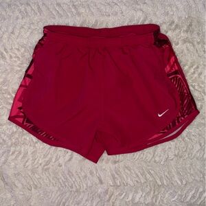 Nike Women's Bright Pink Athletic Running Shorts